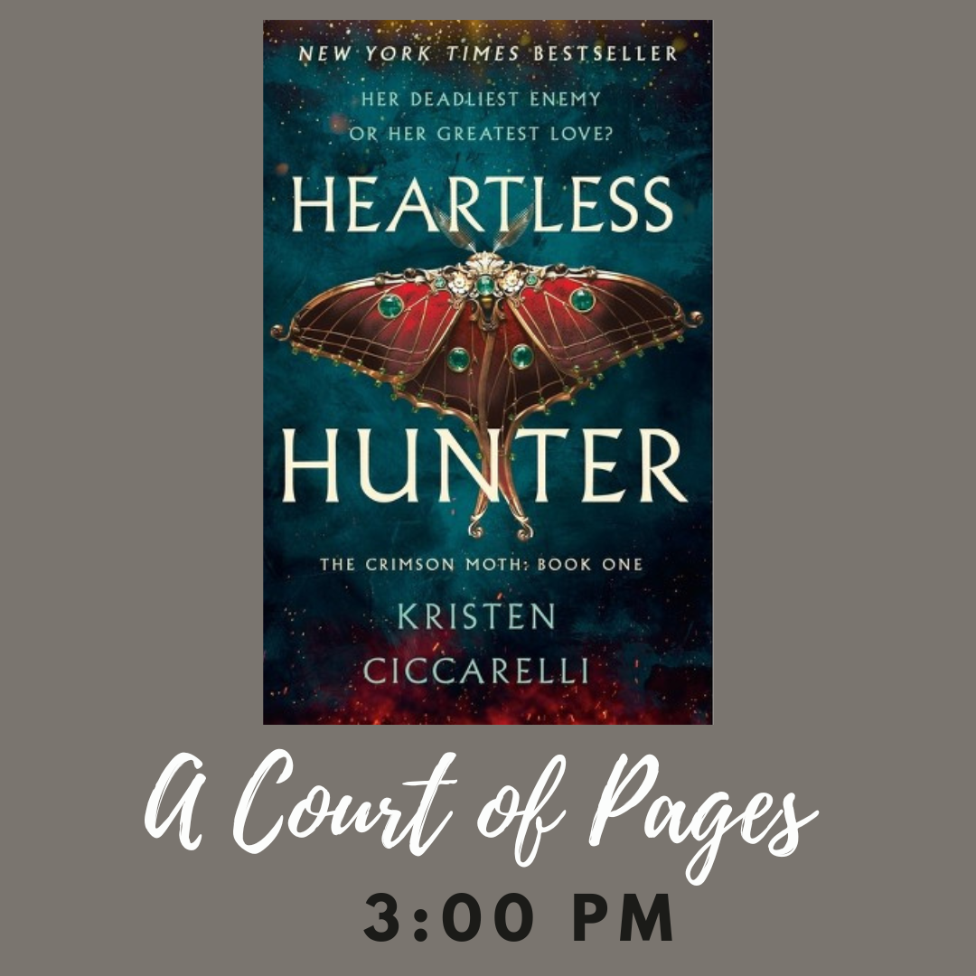 Click here to learn more about a court of pages book club, Heartless Hunter