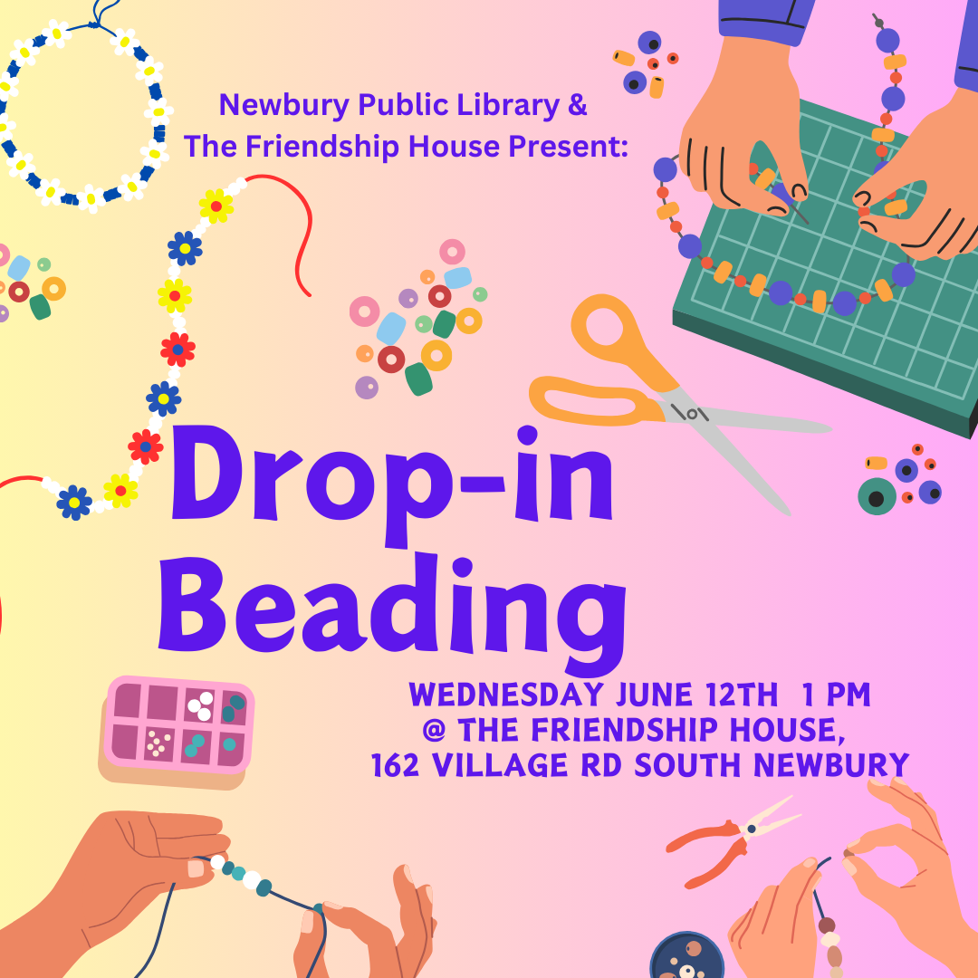 Drop-in for beading at the Friendship House!