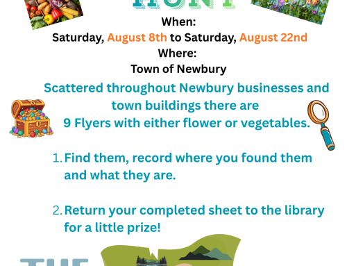 Flower and Vegetable Scavenger Hunt